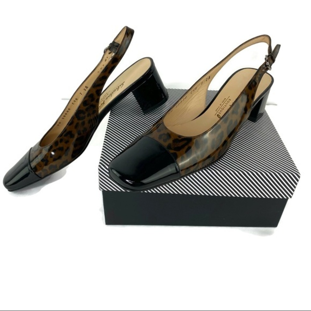 Salvatore Ferragamo Tortoise Shell Sli… - Picture 8 of 10